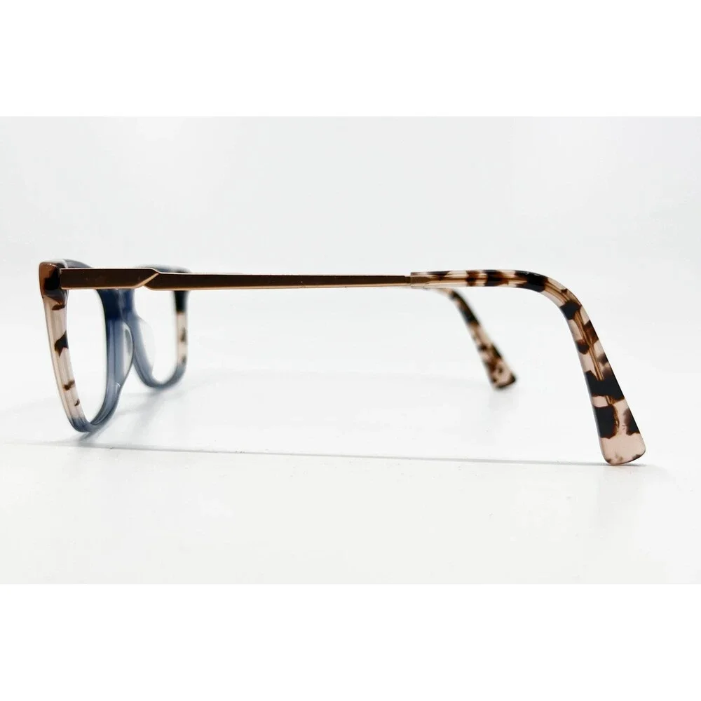Chelsea Morgan Eyeglasses Womens Blue New Cat Eye CM 20214 54-16-145